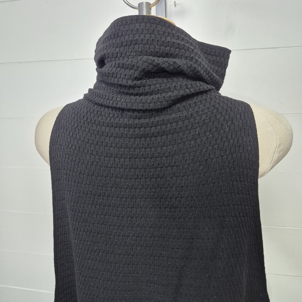 Sarah Pacini Black Cowl Neck Sweater - Picture 6 of 11